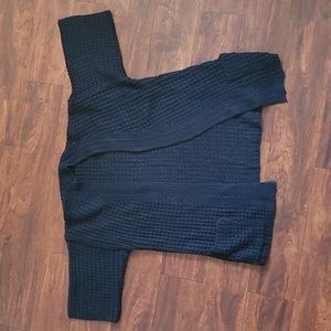 Navy blue,  Romeo and juliet couture, size medium,  sweater jacket